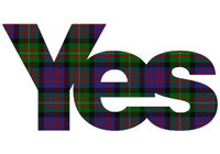 Yes Logo Glengarry Tartan