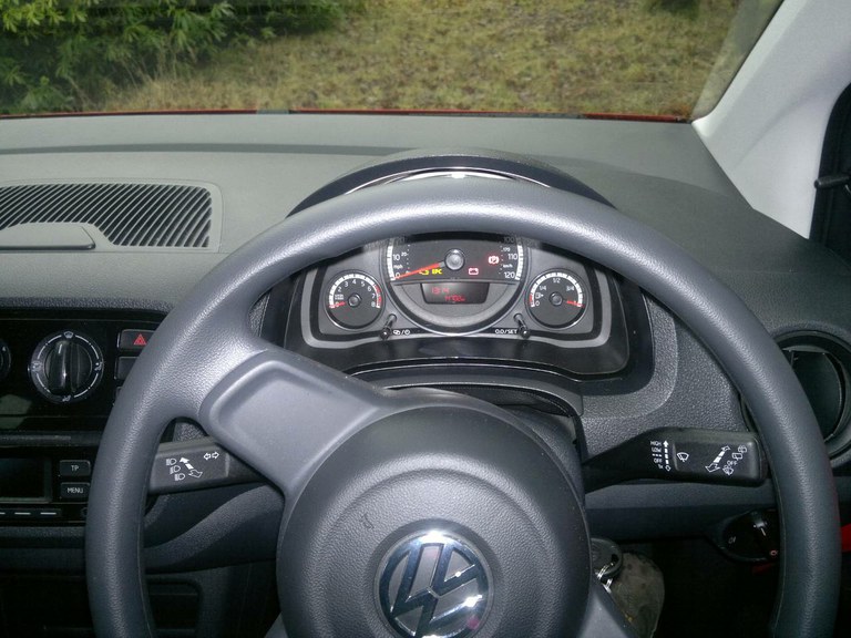Volkswagen Up dashboard